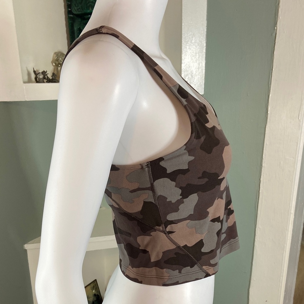 lululemon athletica Camo Dusty Bronze Camouflage sports bra Align Tank Top crop - Picture 3 of 7